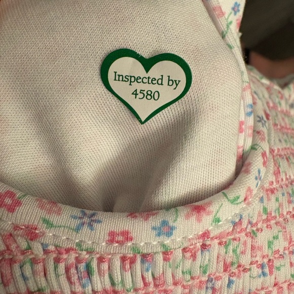 Kissy Kissy Pima Cotton Smocked Bubble Dress & Bloomer Set 0–3M Floral - Picture 15 of 15